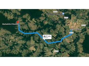 Área Rural em leilão - Estrada de Acesso À Rodovia Ro-133, s/nº  - Machadinho D Oeste/RO - Banco Bradesco S/A | Z25980