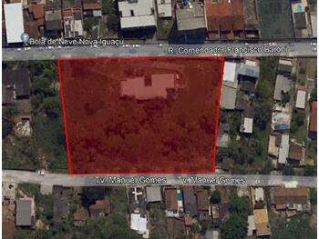 Terrenos e Lotes em leilão - Rua Comendador Francisco Baroni, 777 - Nova Iguaçu/RJ - Banco Pine S/A | Z31510