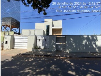 Casa em leilão - Rua Joaquim Murtinho, s/nº - Poconé/MT - Banco Santander Brasil S/A | Z31533LOTE025