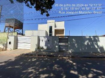 Casa em leilão - Rua Joaquim Murtinho, s/nº - Poconé/MT - Banco Santander Brasil S/A | Z32822LOTE154