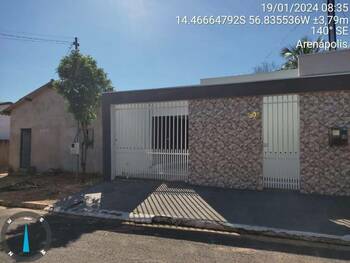 Casa em leilão - Rua Augusto de Moraes Cajango, 1208 - Arenápolis/MT - Banco Santander Brasil S/A | Z33390