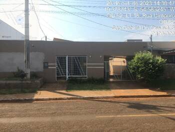 Casa em leilão - Rua Uirapuru, 476 - São Gabriel do Oeste/MS - Banco Santander Brasil S/A | Z33610