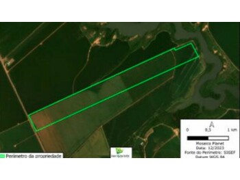 Área Rural em leilão - Rodovia da Mudança - Mt 449, s/nº - Lucas do Rio Verde/MT - Banco Santander Brasil S/A | Z33634