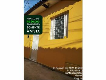 Casa em leilão - Rod Br 104, 07 - Rio Largo/AL - Banco Santander Brasil S/A | Z34633