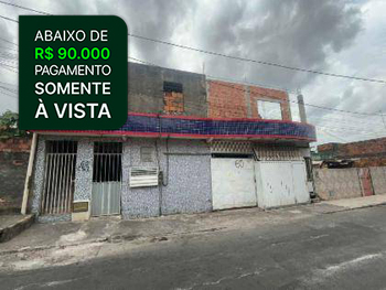 Casa em leilão - Rua Bom Jardim, 60 - Camaçari/BA - Banco Santander Brasil S/A | Z34760