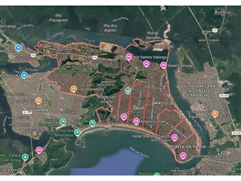 Terrenos e Lotes em leilão - Avenida Nossa Senhora de Fátima, S/n - Santos/SP - Tribunal de Justiça do Estado de São Paulo | Z34836