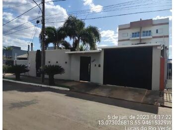 Casa em leilão - Rua dos Rouxinóis, 2952 - Lucas do Rio Verde/MT - Banco Daycoval S/A | Z34970