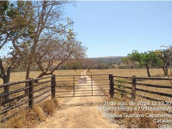 Terreno em leilão - Fazenda Ribeirão, s/n - Catalão/GO - Banco Cooperativo Sicoob S.A. | Z34964