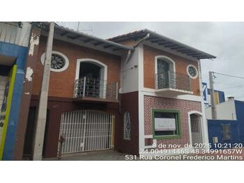 Sobrado em leilão - Rua Coronel Frederico Martins, 67 - Capão Bonito/SP - SICREDI SUDOESTE MT PA | Z35204
