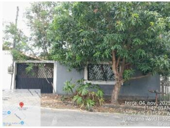 Casa em leilão - Rua Natal Carvalho da Silva, 1254 - Ji-Paraná/RO - Banco Santander Brasil S/A | Z35105