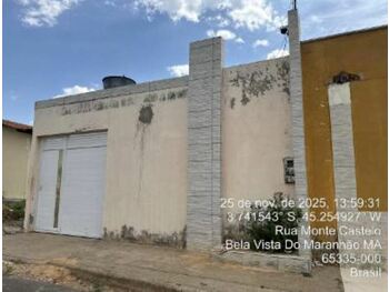 Casa em leilão - Rua Monte Castelo, 12 - Bela Vista do Maranhão/MA - Banco Santander Brasil S/A | Z35533