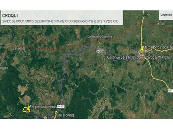 Área Rural e Terrenos em leilão - Estrada Vicinal, s/nº - Paulo Ramos/MA - Banco Bradesco S/A | Z35524