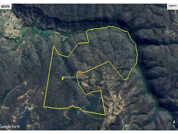 Área Rural e Terrenos em leilão - Estrada Vicinal, s/nº - Pedras de Maria da Cruz/MG - Banco Bradesco S/A | Z35558
