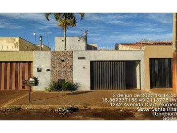 Casa em leilão - Avenida Claro Gomes, 1138 - Itumbiara/GO - Itaú Unibanco S/A  | Z35906