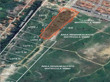 Terrenos e Lotes em leilão - Estrada Vicinal, s/n - Aracaju/SE - BANESE - Banco do Estado de Sergipe S/A | Z35844