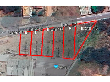 Terrenos e Lotes em leilão - Estrada Velha de Parati (Antiga Estra. Velha de Cabo Frio), s/n° - Araruama/RJ - GVC GERACAO DE VALOR EM COBRANCA LTDA | Z36116