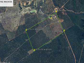Área Rural em leilão - Fazenda Macacos, s/nº - Luislândia/MG - Banco Cooperativo Sicoob S.A. | Z36182