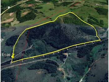 Área Rural e Terrenos em leilão - Estrada Municipal, s/nº - Caranaíba/MG - Banco Bradesco S/A | Z35972