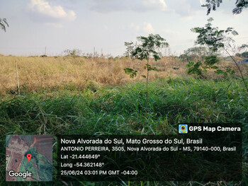 Terreno em leilão - Avenida Otaviano Marson, 1302 - Nova Alvorada do Sul/MS - CNP Seguradora | Z36276