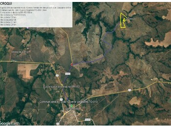 Chácara em leilão - Estrada Municipal, s/nº - Darcinópolis/TO - Banco Bradesco S/A | Z36638