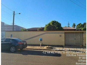 Casa em leilão - Avenida Walter Dourado, 5313  - Vilhena/RO - Banco Cooperativo Sicoob S.A. | Z36724