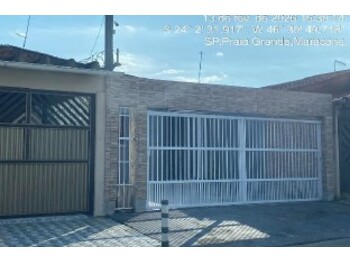 Casa em leilão - Rua Santa Rita de Cássia, 393 - Praia Grande/SP - Banco Bradesco S/A | Z36497