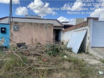 Casa em leilão - Rua Diva Campos Lira, 140 - Itabaiana/PB - GVC GERACAO DE VALOR EM COBRANCA LTDA | Z36548