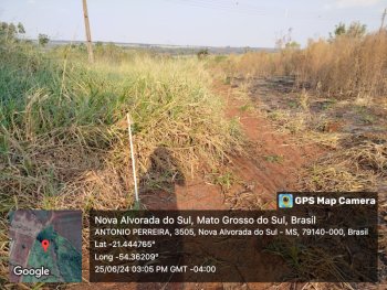 Terreno em leilão - Avenida Otaviano Marson, 1302 - Nova Alvorada do Sul/MS - CNP Seguradora | Z37061