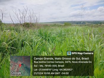 Terreno em leilão - Rua Isolina Correa Campos, 3484 - Nova Alvorada do Sul/MS - CNP Seguradora | Z37061