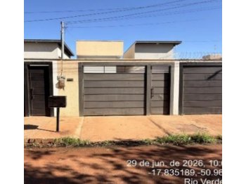 Casa em leilão - Rua do Mogno, s/nº - Rio Verde/GO - Banco Bradesco S/A | Z37427