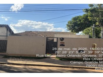  em leilão - Rua Engenheiro Orlando Oliveira, 376 - Campo Grande/MS - Banco Bradesco S/A | Z37427