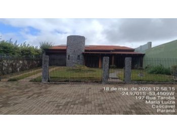  em leilão - Rua Tarobá, 197 - Cascavel/PR - Banco Bradesco S/A | Z37864